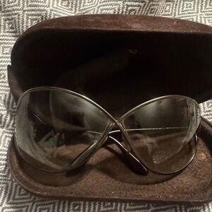 Tom Ford Miranda Bronze Sunglasses with Case